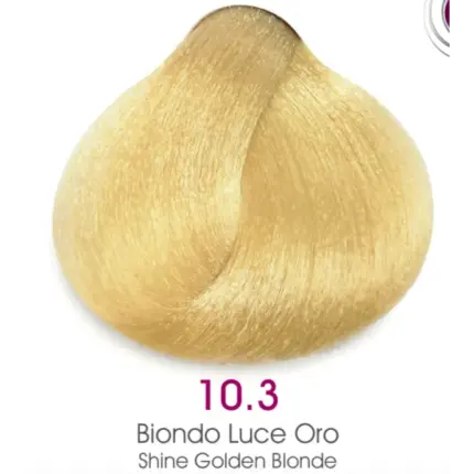TMT Milano Art Collection Crema Colorante Luminacolor 10.3 Rubio Muy Claro Dorado 100ml - 1